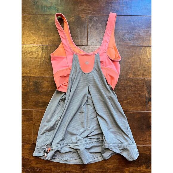 Lululemon Run Times Tank Pink And Grey Active Tank Size 4 - Picture 8 of 8